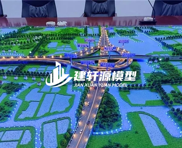 丹凤高速公路沙盘定制